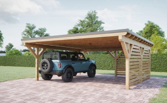 Carport 4x4 Holz